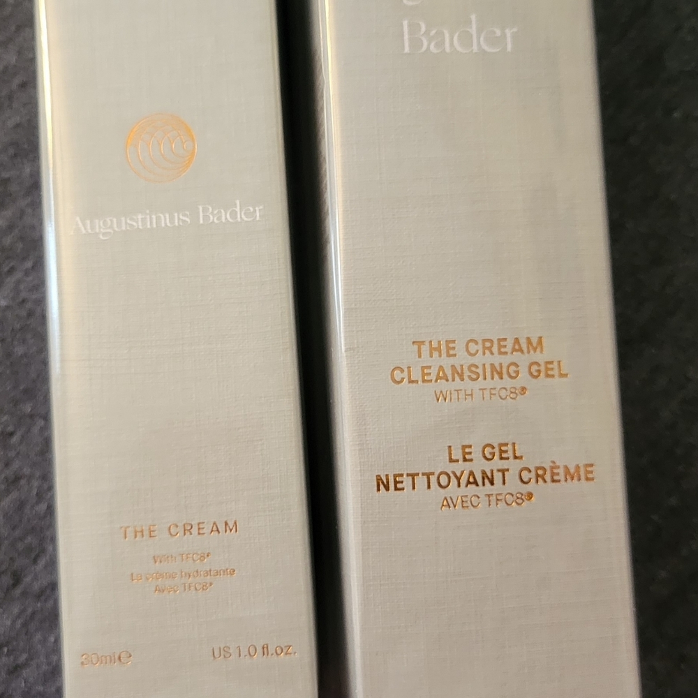 Augustinus Bader the cream cleansing gel and cream